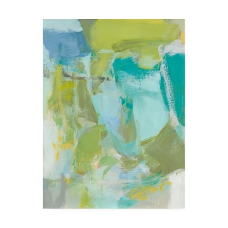 Trademark Fine Art Christina Long 'Sea Glass Abstraction Ii' Canvas Art, 18x24 WAG10692-C1824GG